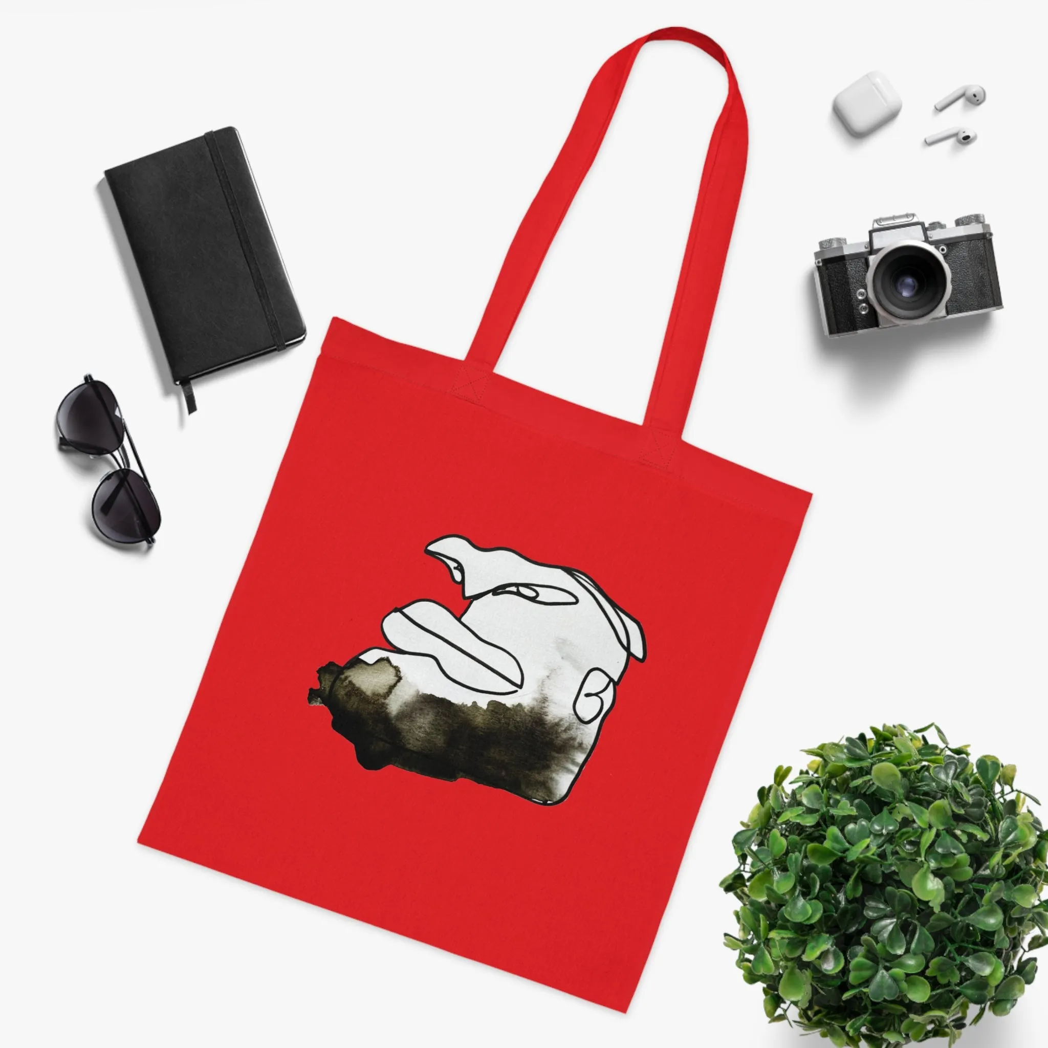 Strong - Versatile 100% Cotton Tote: Vibrant Colors, Light & Practical