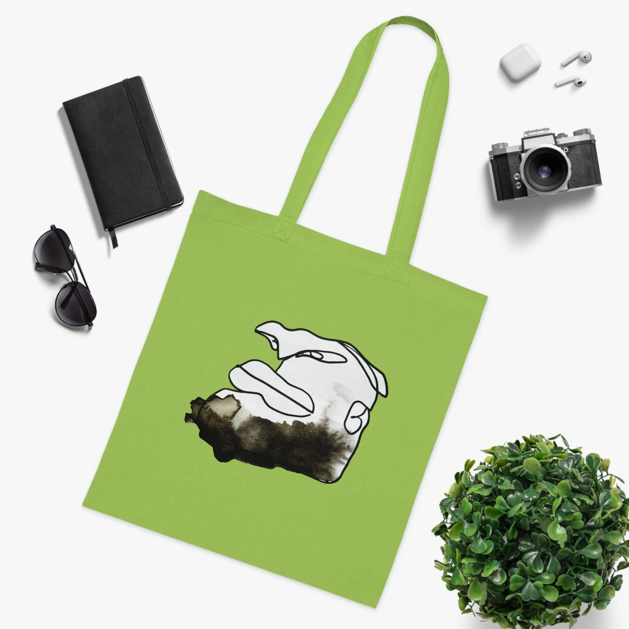 Strong - Versatile 100% Cotton Tote: Vibrant Colors, Light & Practical