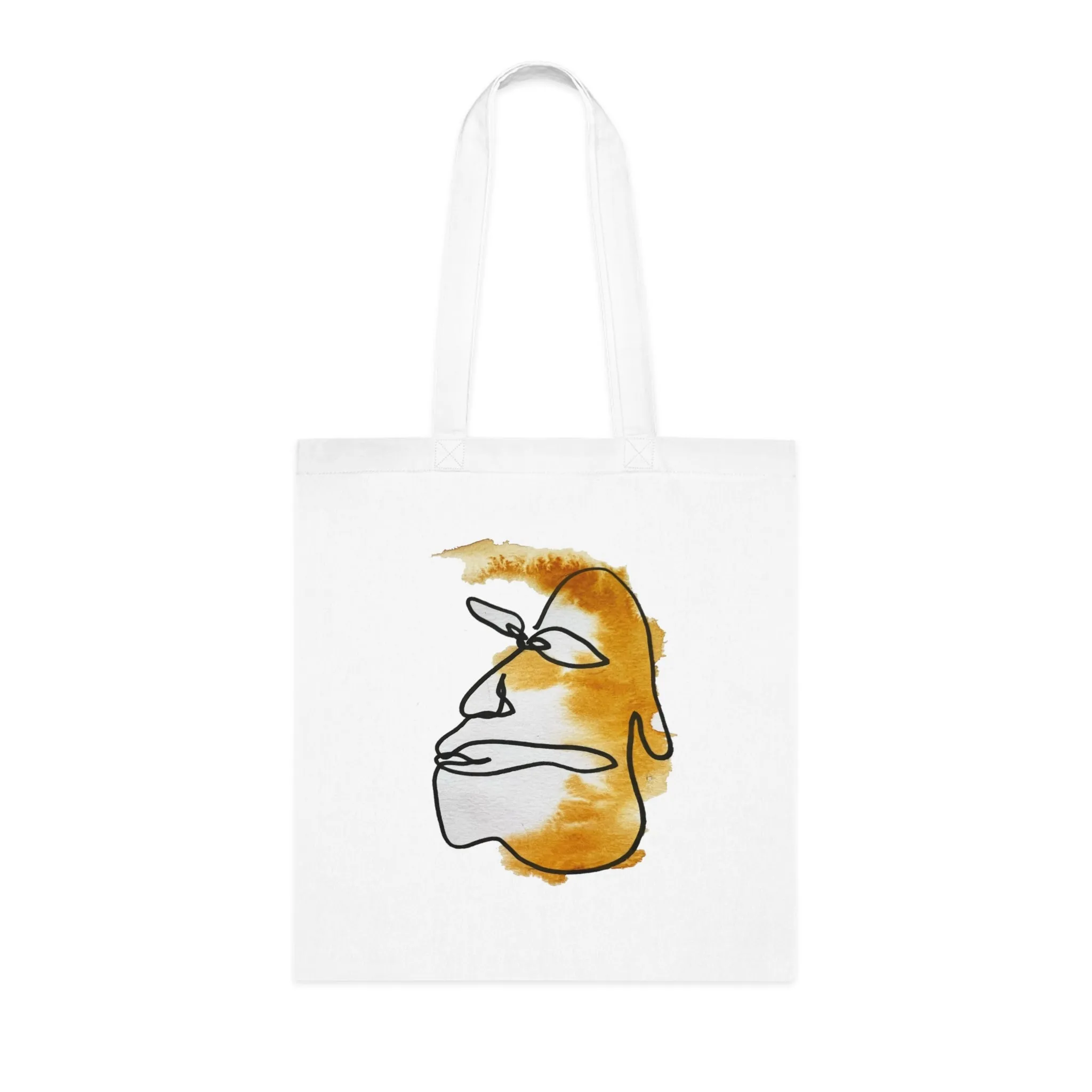 Take it Easy - Versatile 100% Cotton Tote: Vibrant Colors, Light & Practical