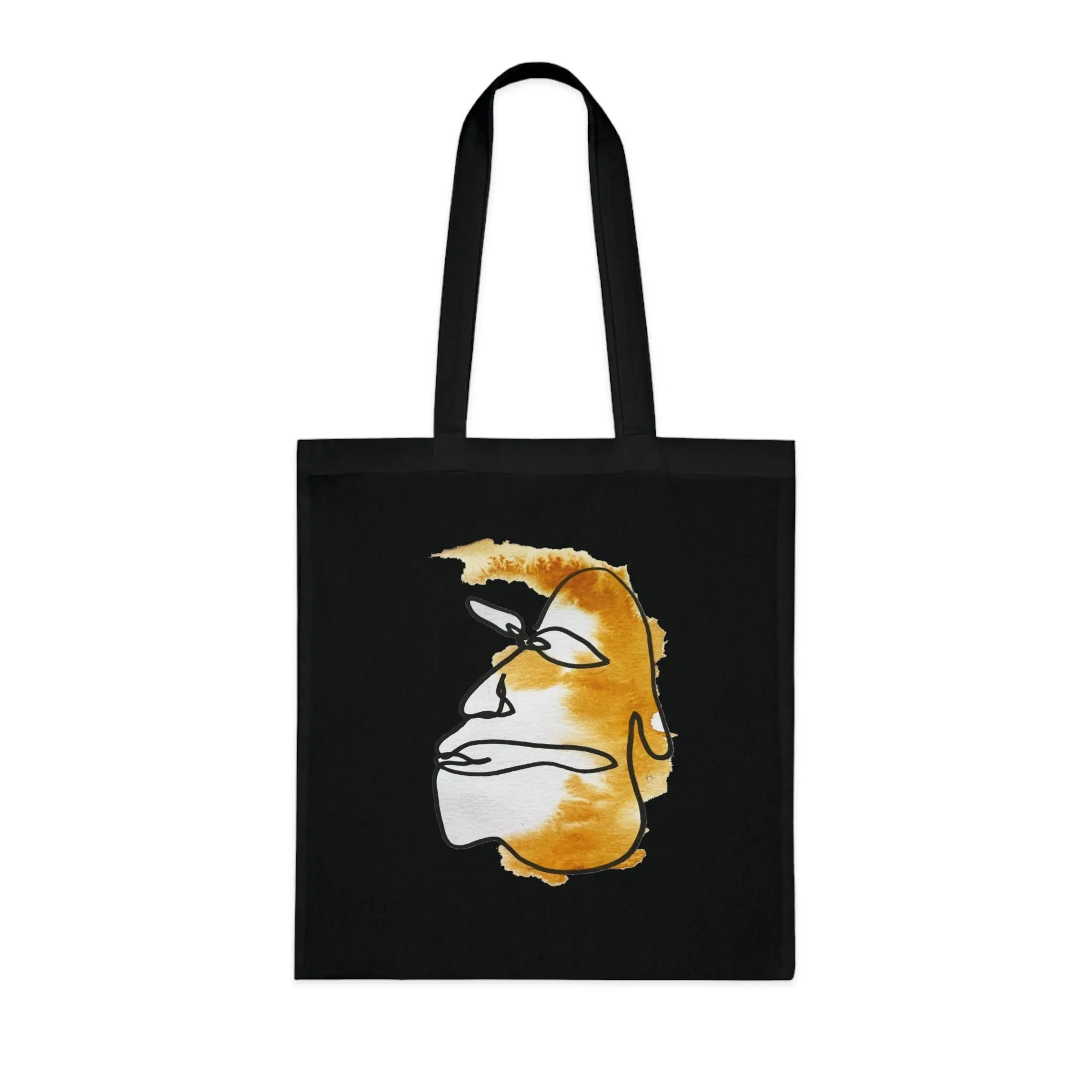 Take it Easy - Versatile 100% Cotton Tote: Vibrant Colors, Light & Practical