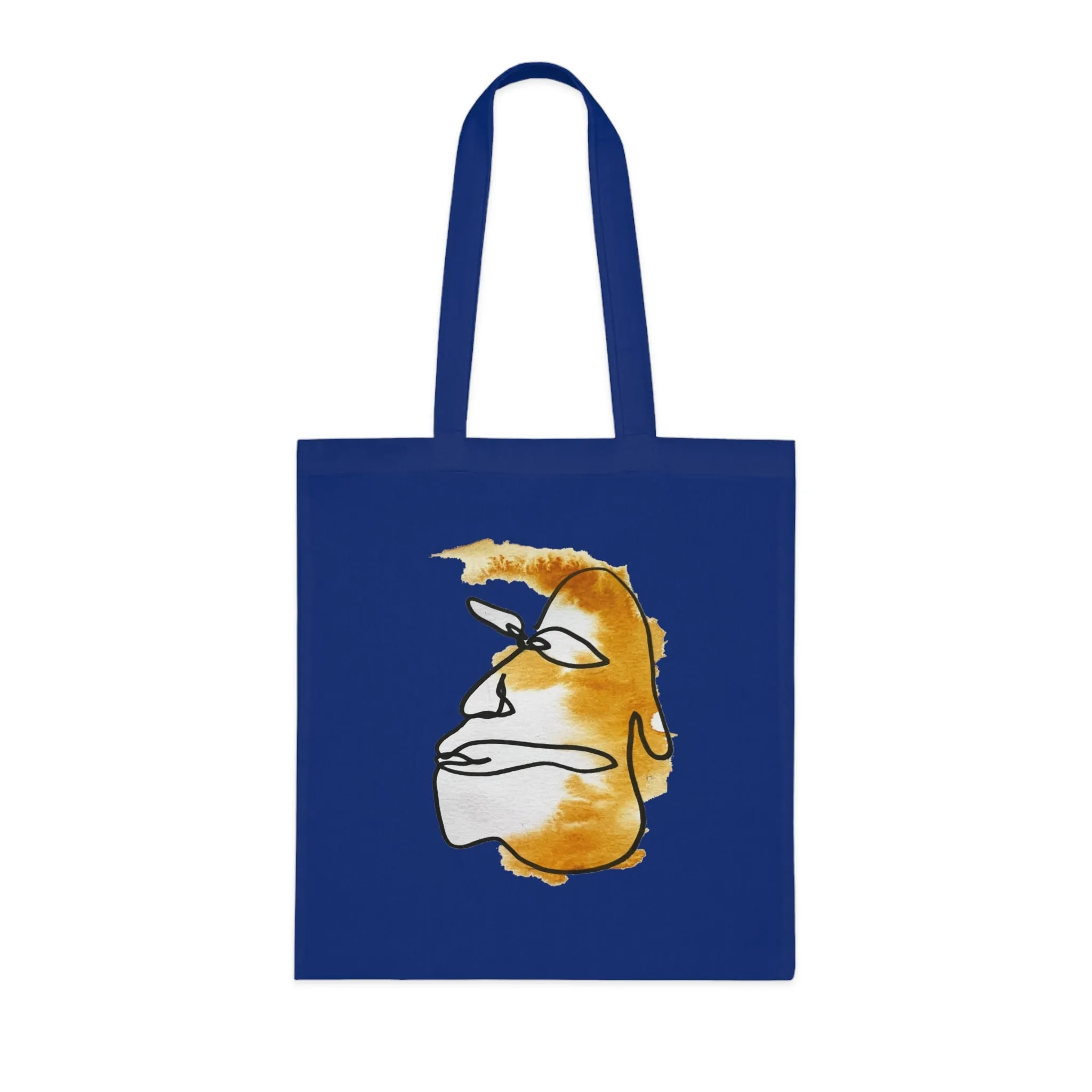 Take it Easy - Versatile 100% Cotton Tote: Vibrant Colors, Light & Practical