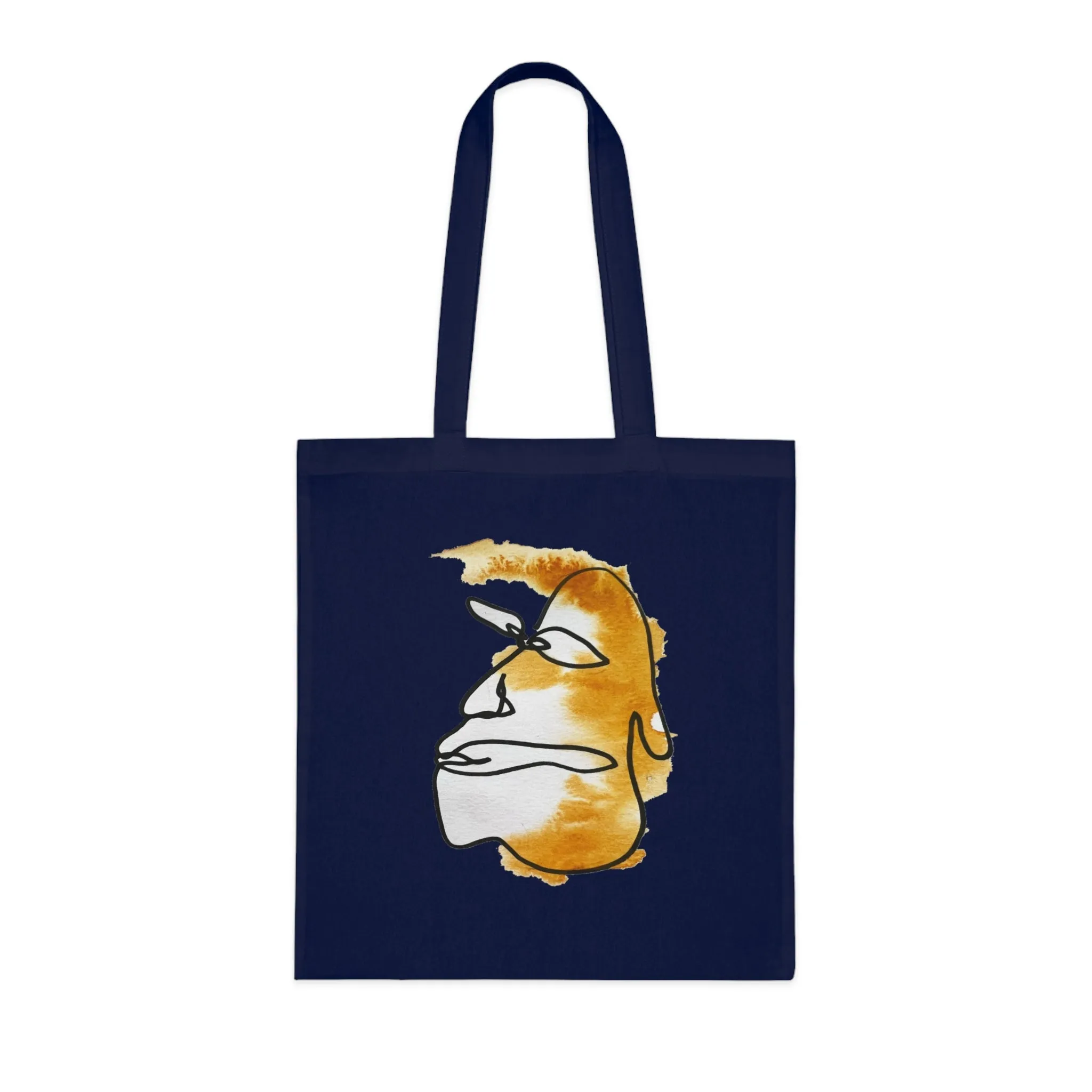Take it Easy - Versatile 100% Cotton Tote: Vibrant Colors, Light & Practical