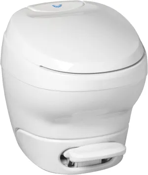 Thetford Aqua Magic Bravura RV Toilet - High Profile - Plastic White Color 31084