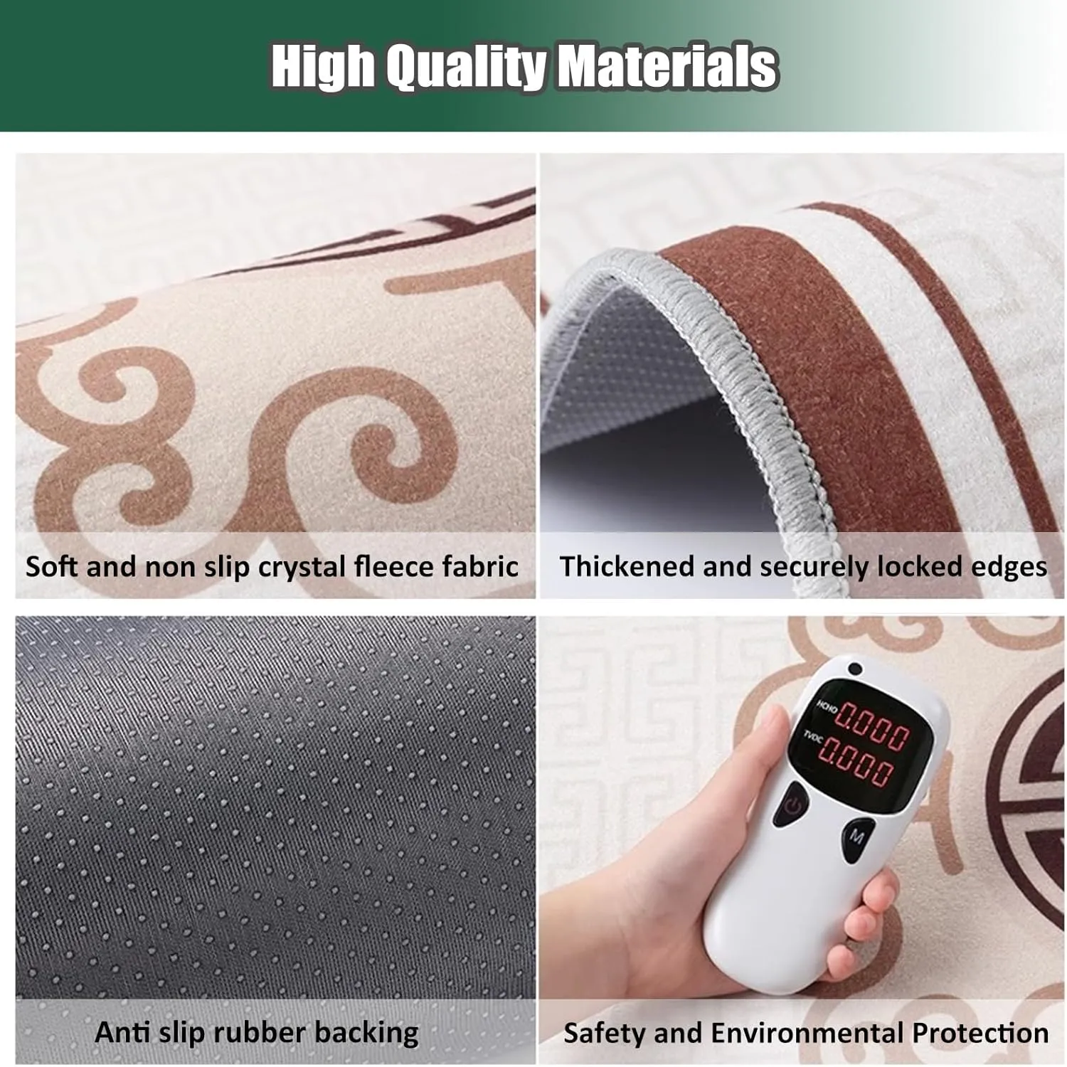 Thick Anti Slip Mahjong Mat for Table with Carrying Bag, Silent Noise Reduction Play Tablecloth for Poker Card Board and Tile Games(Gray 2,90x90 cm/35.43x35.43 in)