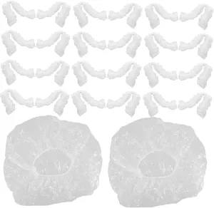Thick Plastic Foot Soak Bags 50pcs Disposable Foot Bath Tub Covers Liners for Home Spa Consumer Use Easy Cle