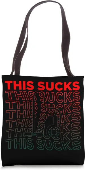 This Sucks Vacuum Cleaning Tote Bag