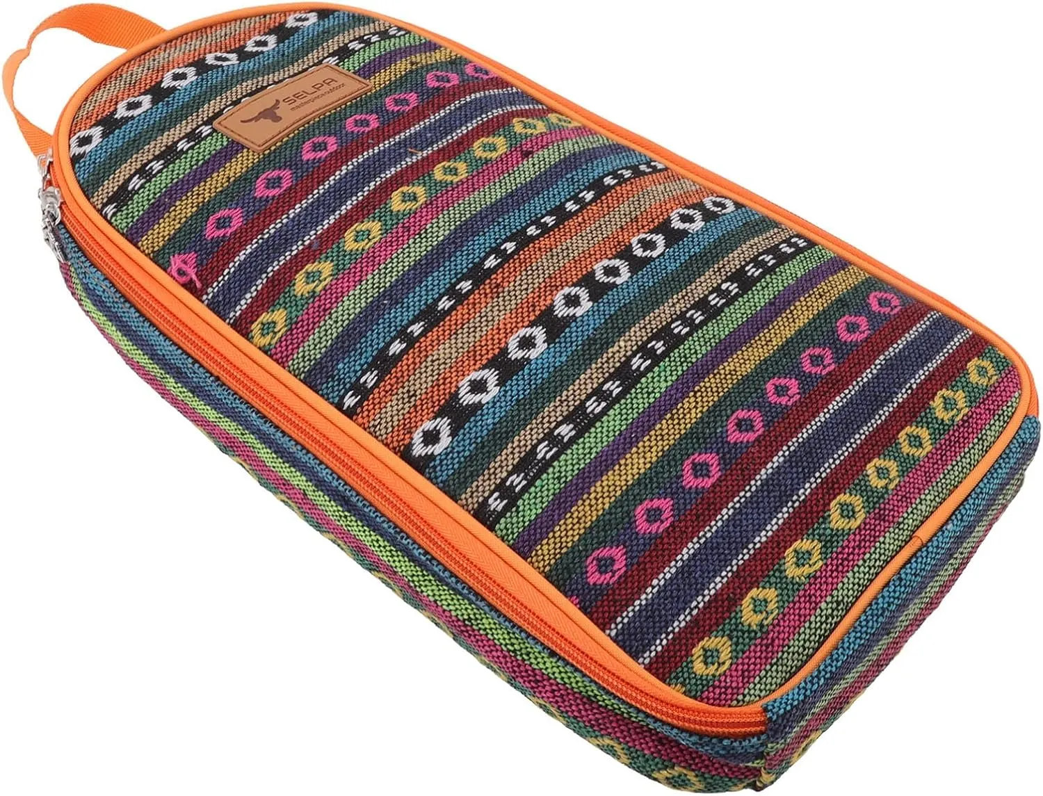 TOPINCN Camping Cookware Travel Storage Bag, Polyester Fabric Large Space Cooking Utensils Pouch, Outdoor Recreation Storage Bag(A)