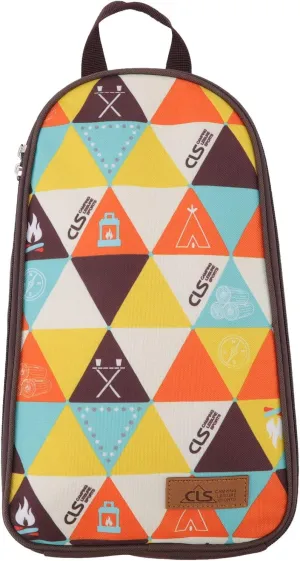 TOPINCN Camping Cookware Travel Storage Bag, Polyester Fabric Large Space Cooking Utensils Pouch, Outdoor Recreation Storage Bag(C)