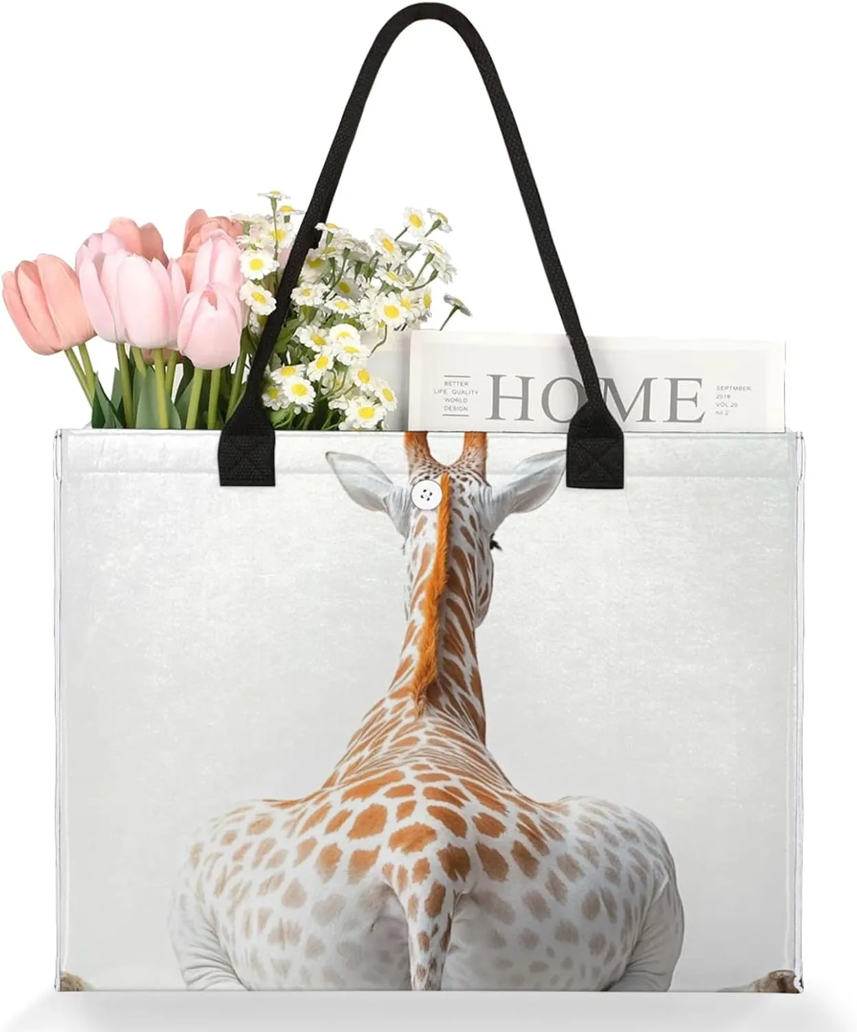 Tote Bag for Women Reusable Canvas Shoulder Bag