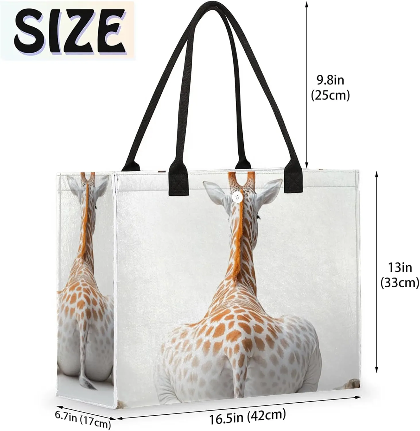 Tote Bag for Women Reusable Canvas Shoulder Bag