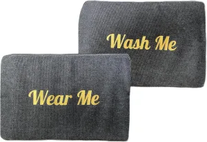 Travel Fanatics Wear Me, Wash Me Bag – 2-Sided Travel Laundry Bag with Stylish Design – Lightweight, Portable, and Durable Laundry Organizer for Clean and Dirty Clothes