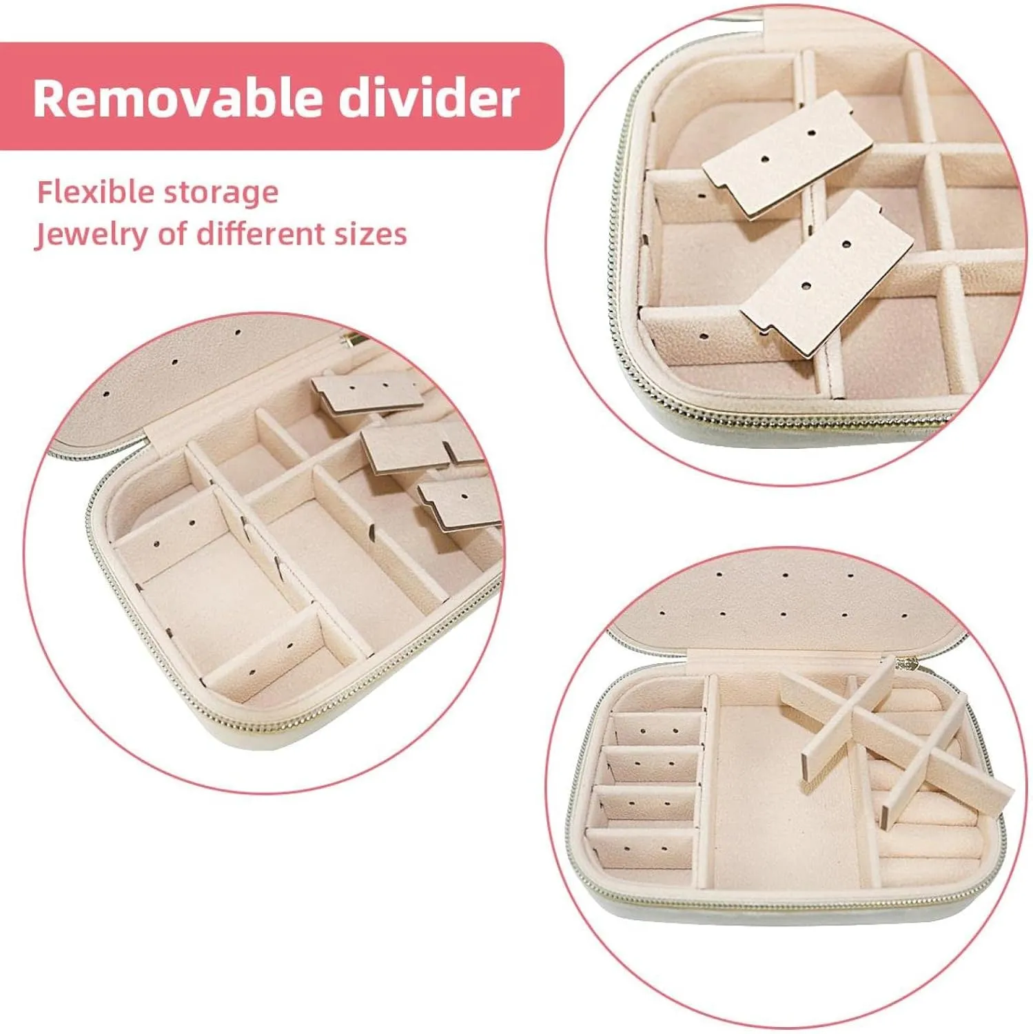Travel Jewelry Case for Women Girls, Jewelry Organizer Portable Jewelry Storage Display Holder for Necklace Stud Earrings Ring - Racer Speedway Race Car