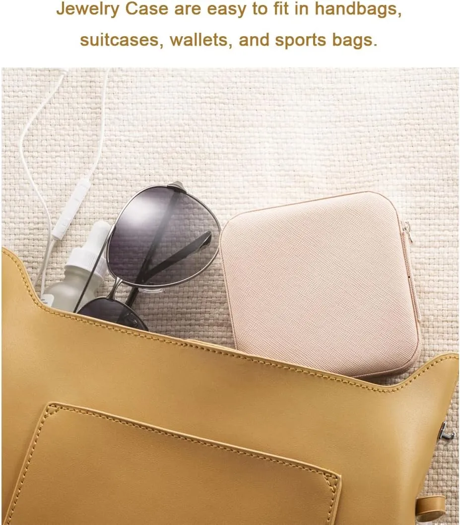 Travel Jewelry Case, Jewelry Organizer Box - 4Color/4 Packs