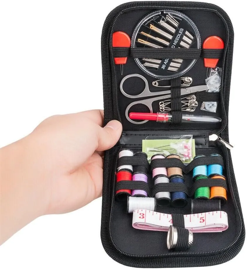 Travel Needle and Thread Bag 68 Piece Set Needle and Thread Bag Fabric Needle and Thread Bag DIY