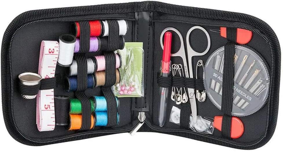Travel Needle and Thread Bag 68 Piece Set Needle and Thread Bag Fabric Needle and Thread Bag DIY