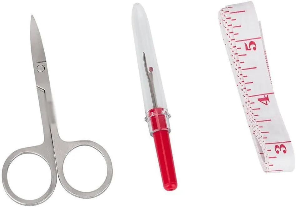 Travel Needle and Thread Bag 68 Piece Set Needle and Thread Bag Fabric Needle and Thread Bag DIY