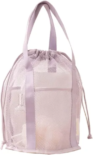 Travel storage mesh hollowed out bag(Purple)