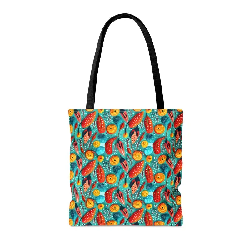 Turn Heads with Vibrant Abstract Pattern Tote Bag