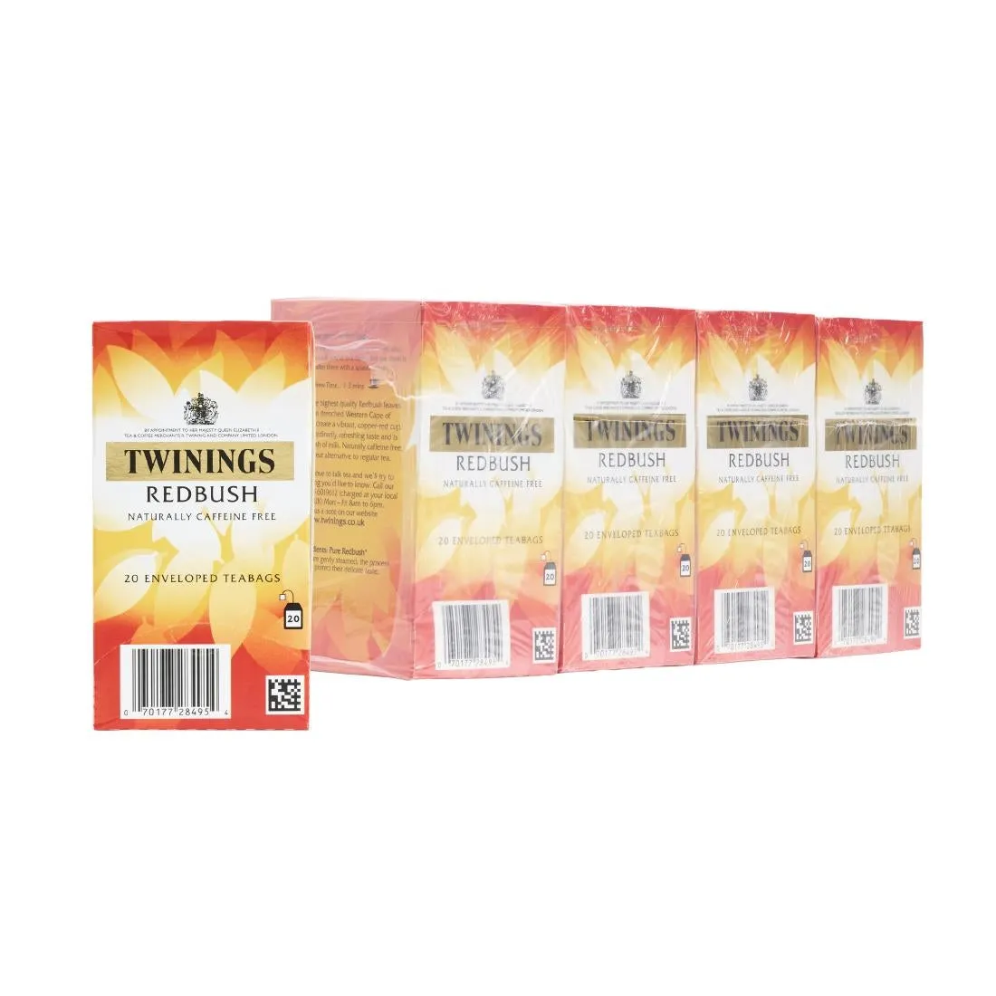 Twinings Redbush Tea Enveloped Tea Bags (80 pack)