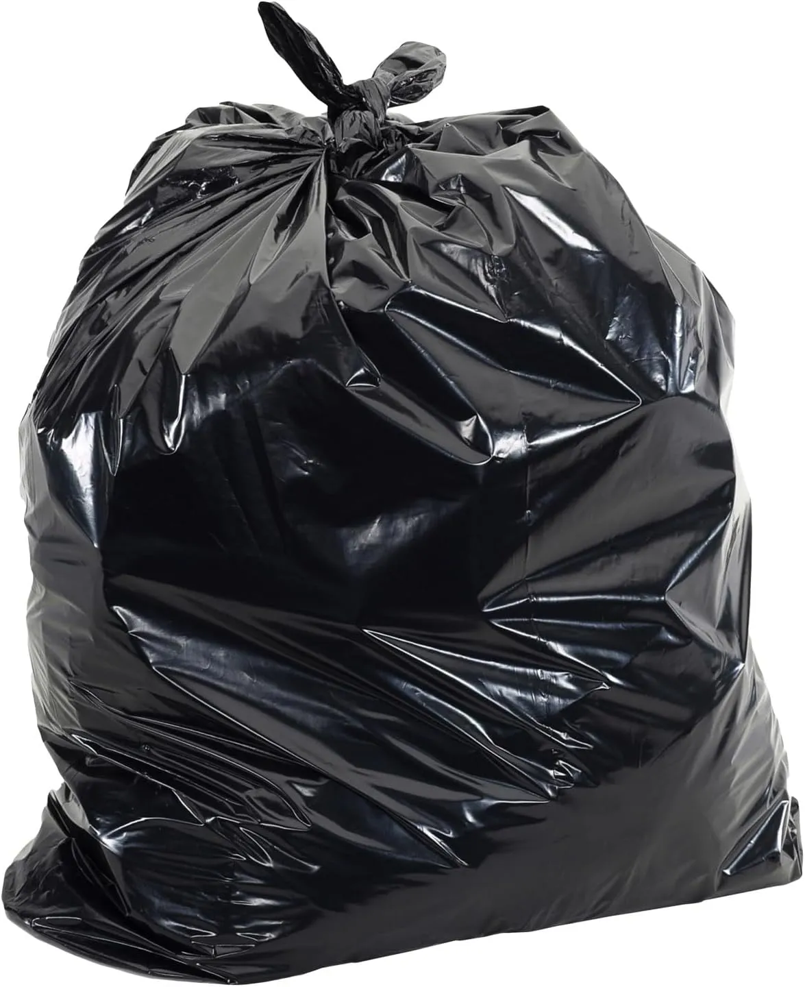 Ultrasac Heavy Duty 55 Gallon Black Trash Bags - (Value 50 Pack) - 1.5 MIL equivalent Industrial Strength Plastic 37" x 54" for 50-55 Gal Cans -Fits Toter, Rubbermaid Brute, Carlislie Bronco etc.