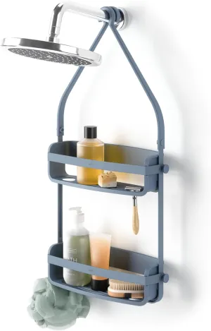 Umbra Flex Shower Caddy, Slate Blue