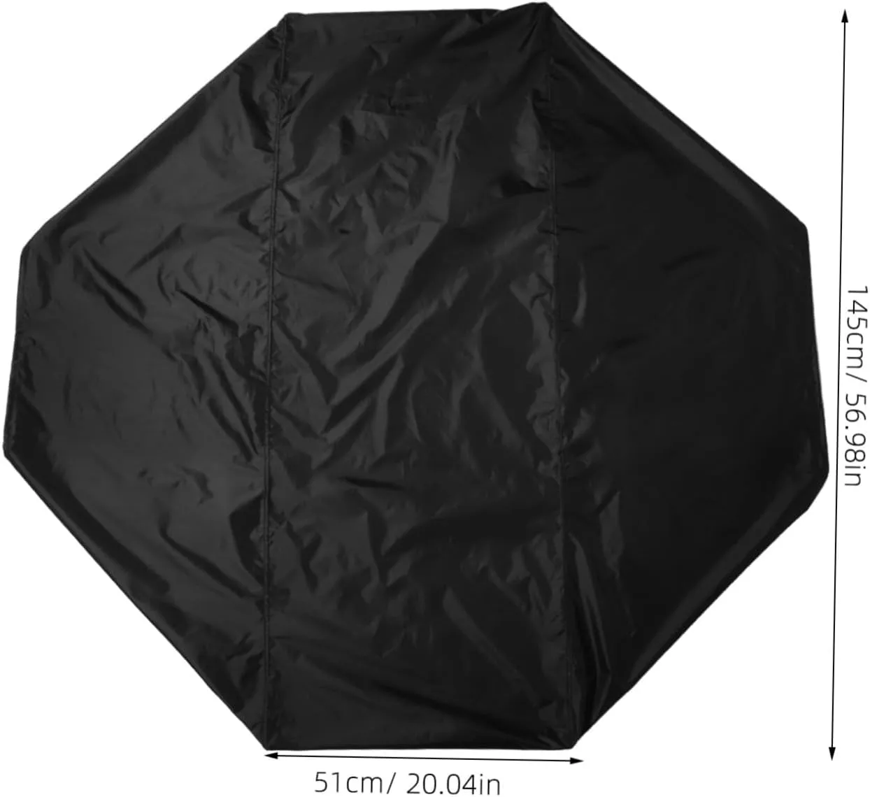 Unomor 210t Oxford Cloth Sled Guard Cover Sled Ski Cover Heavy Duty Snowmobile Cover Black Utility Trailer Cover