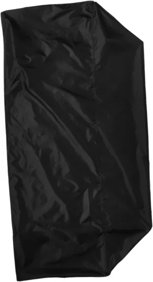 Unomor 210t Oxford Cloth Sled Guard Cover Sled Ski Cover Heavy Duty Snowmobile Cover Black Utility Trailer Cover