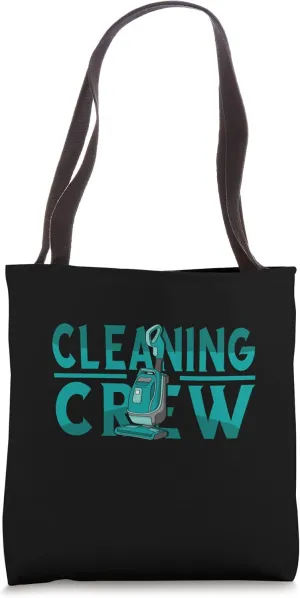 Vacuum Cleaner Cleaning Crew Clean Housekeeper Hoover Tote Bag