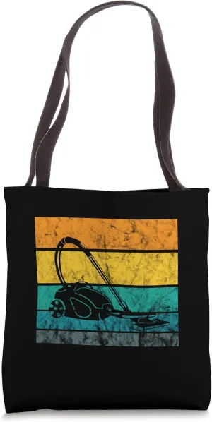 Vacuum Cleaner Vintage Retro Cleaning Housekeeping Hoover Tote Bag