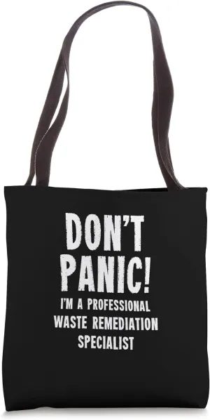 Waste Remediation Specialist Tote Bag