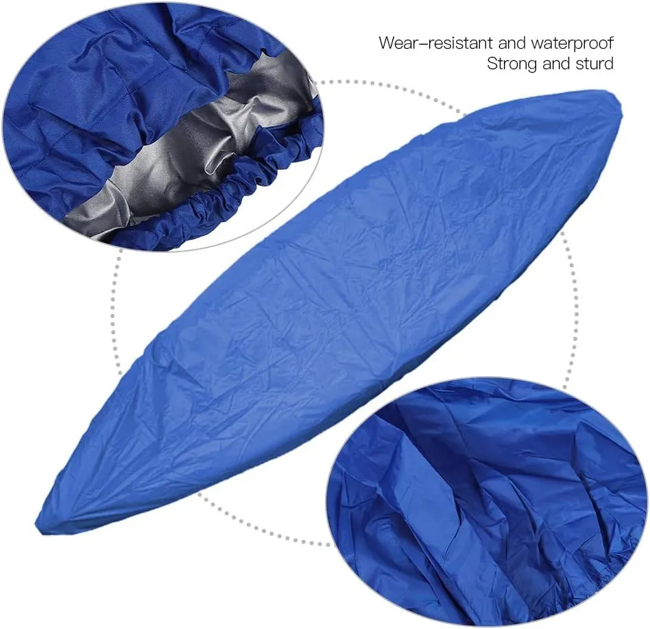 Waterproof Kayak Cover 300 500cm, UV Resistant, Tear Proof, Oxford Fabric, All Weather Protection, for Outdoor Storage and Transport