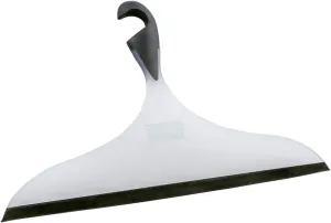 WENKO 22161100 Bathroom Squeegee Loano XXL Black/White - for Bathroom and Shower, Plastic, 34 x 21 cm, Black