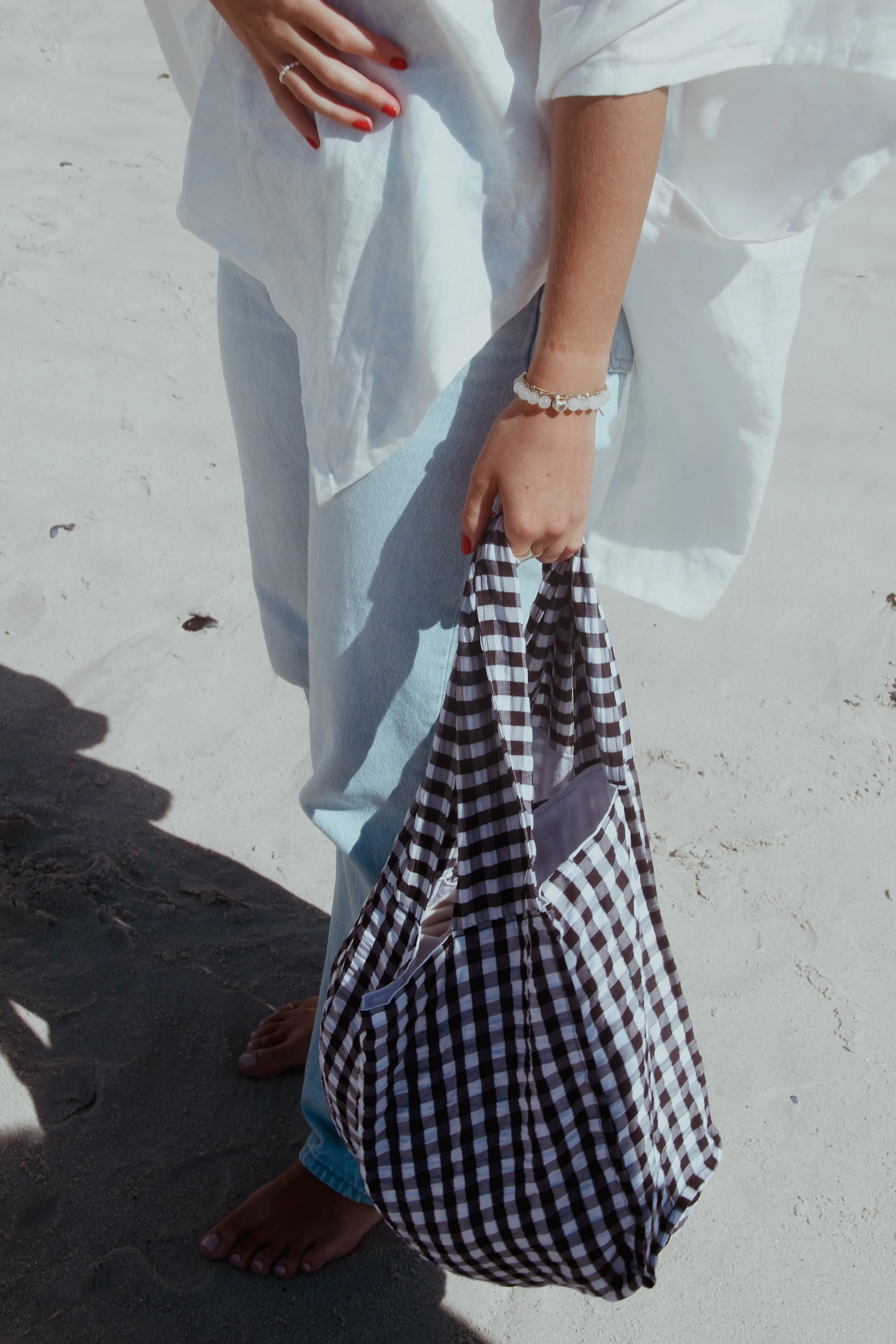 Wide Handle Tote