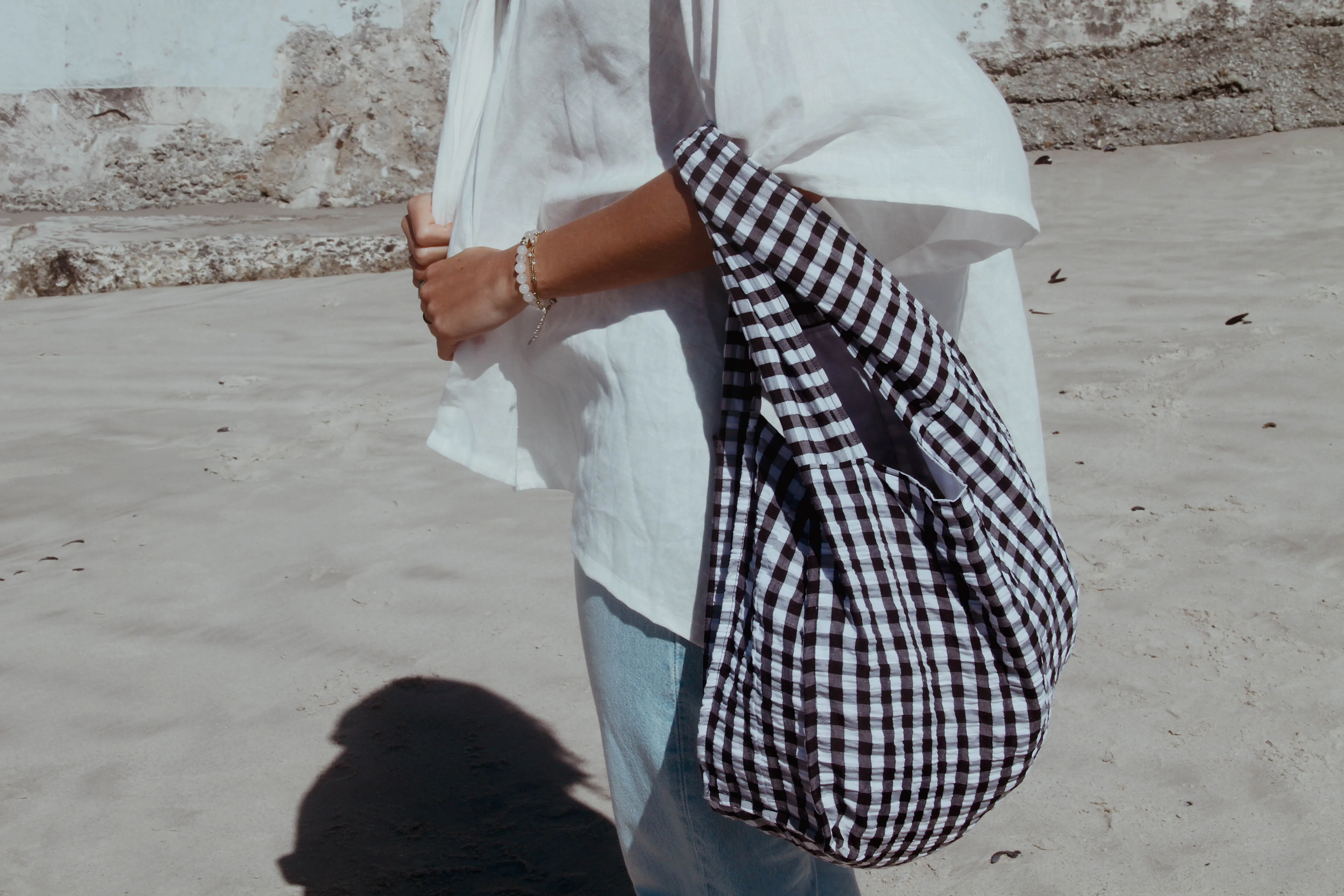 Wide Handle Tote