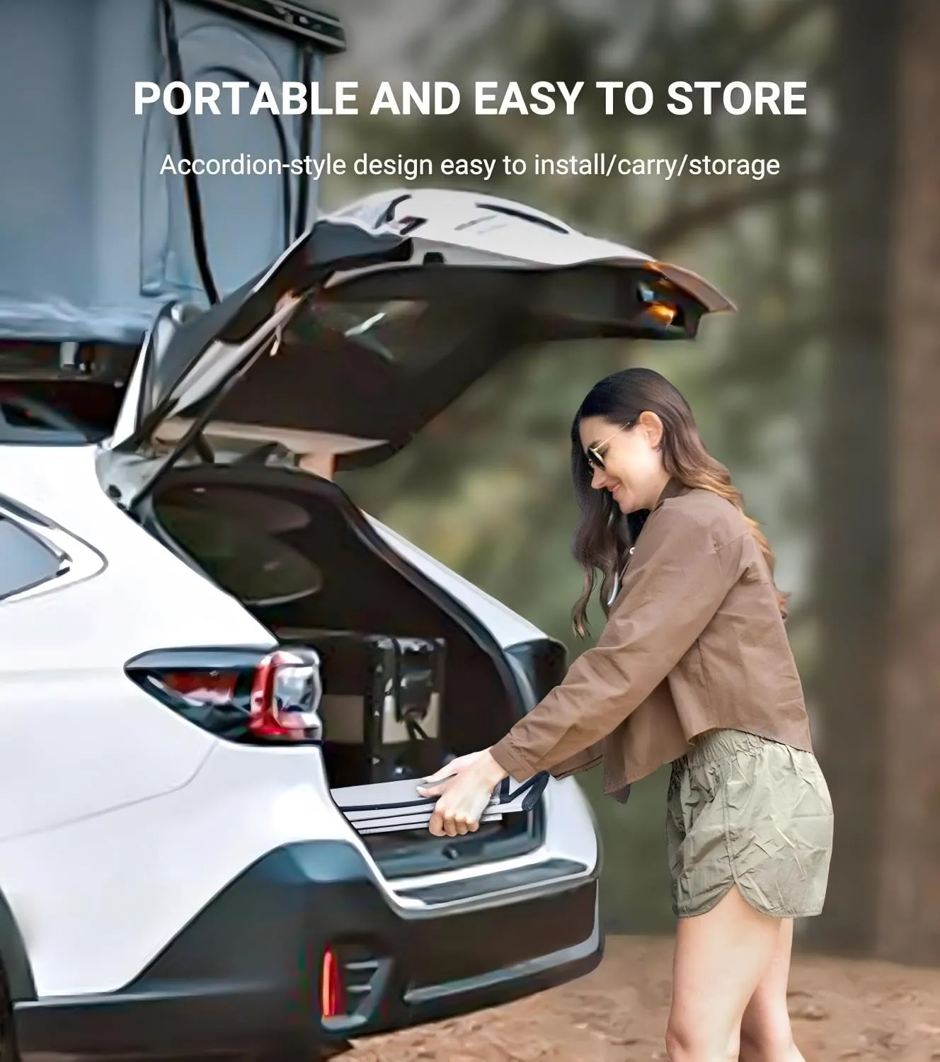 Windshield Sun Shade for Ford Explorer 2020-2024,Full Coverage, Reflective Fabric, Double Layer Design