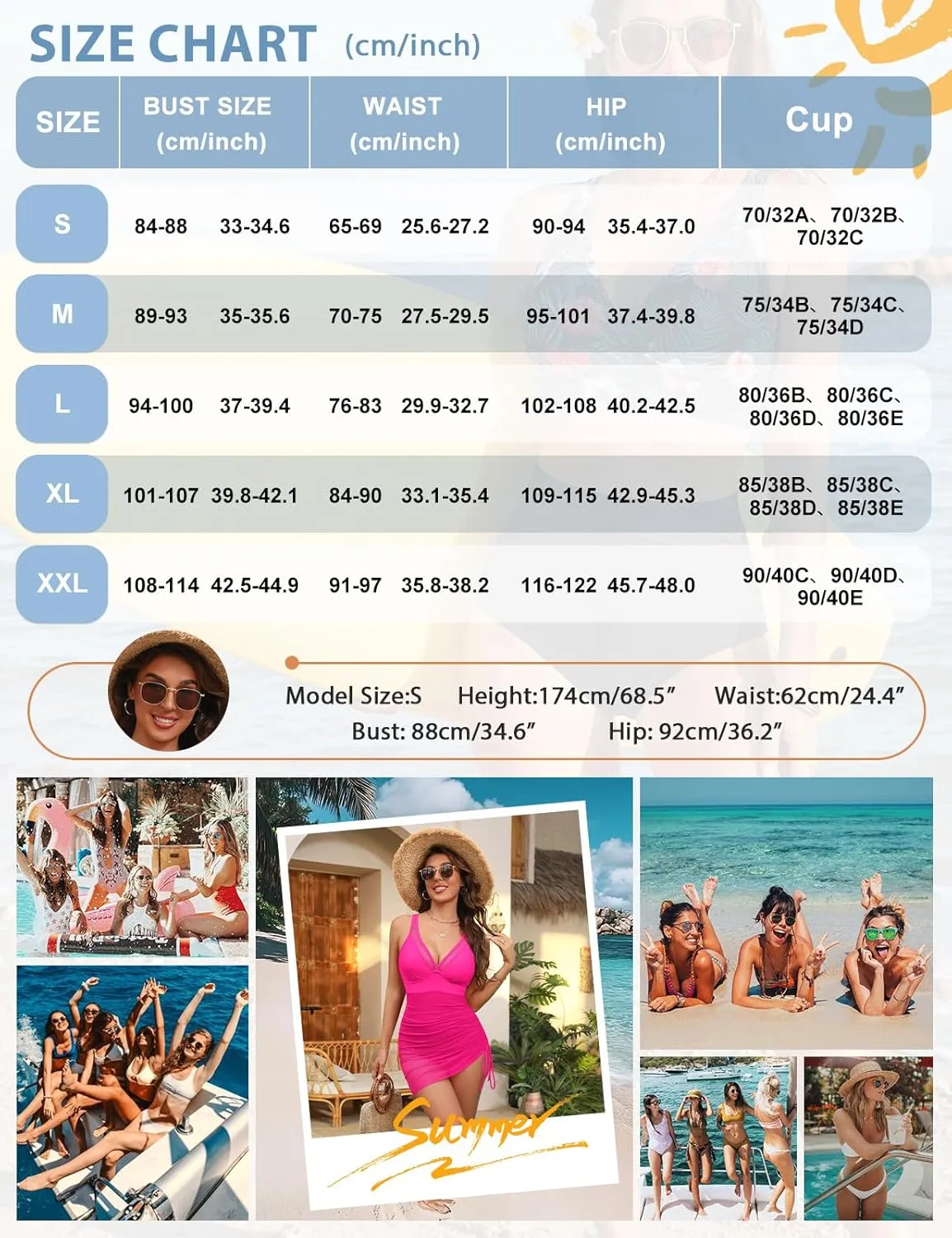 Women One Piece Swim Dress Tummy Control Slimming Swimsuits Sexy Mesh Sheer Sarong Wraps Bathing Suit Swimwear