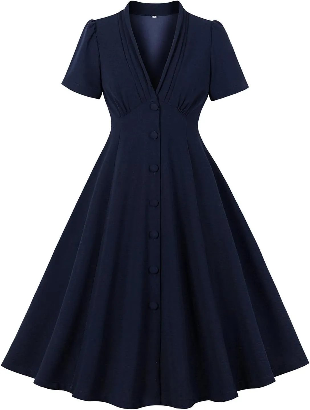 Women's Audrey Hepburn Vintage Style Rockabilly Swing Dress 50s Cocktail Party Dress Retro Wedding Prom Evening Dress