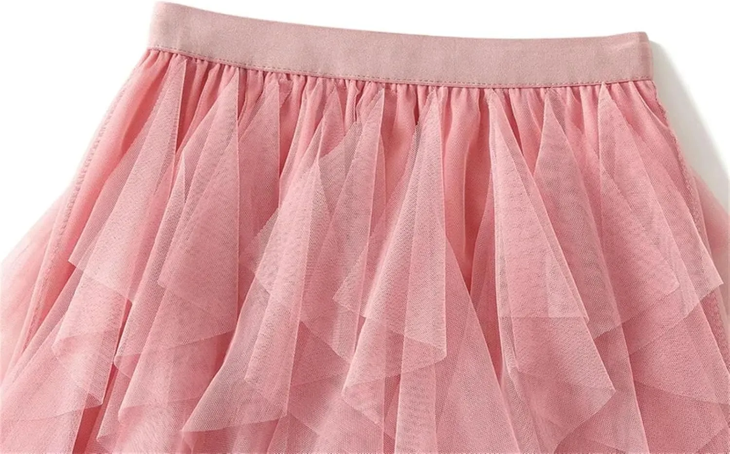 Women's Sexy Mesh Mini Skirts Summer Irregular Casual Short Skirt