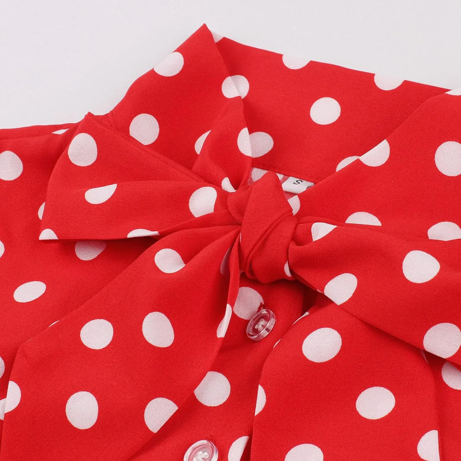 Women's Vintage Audrey Dress 1950s Retro Cocktail Dress Long Sleeve Rockabilly Prom Dress Work Church Casual Dresses