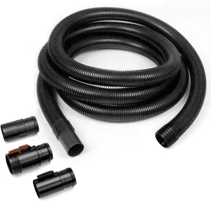 WORKSHOP Wet/Dry Vacs Shop Vacuum Accessories WS25022A Extra Long Hose Attachment, 2-1/2-inch x 20-feet Locking Hose for Wet Dry Shop Vacuum Cleaners