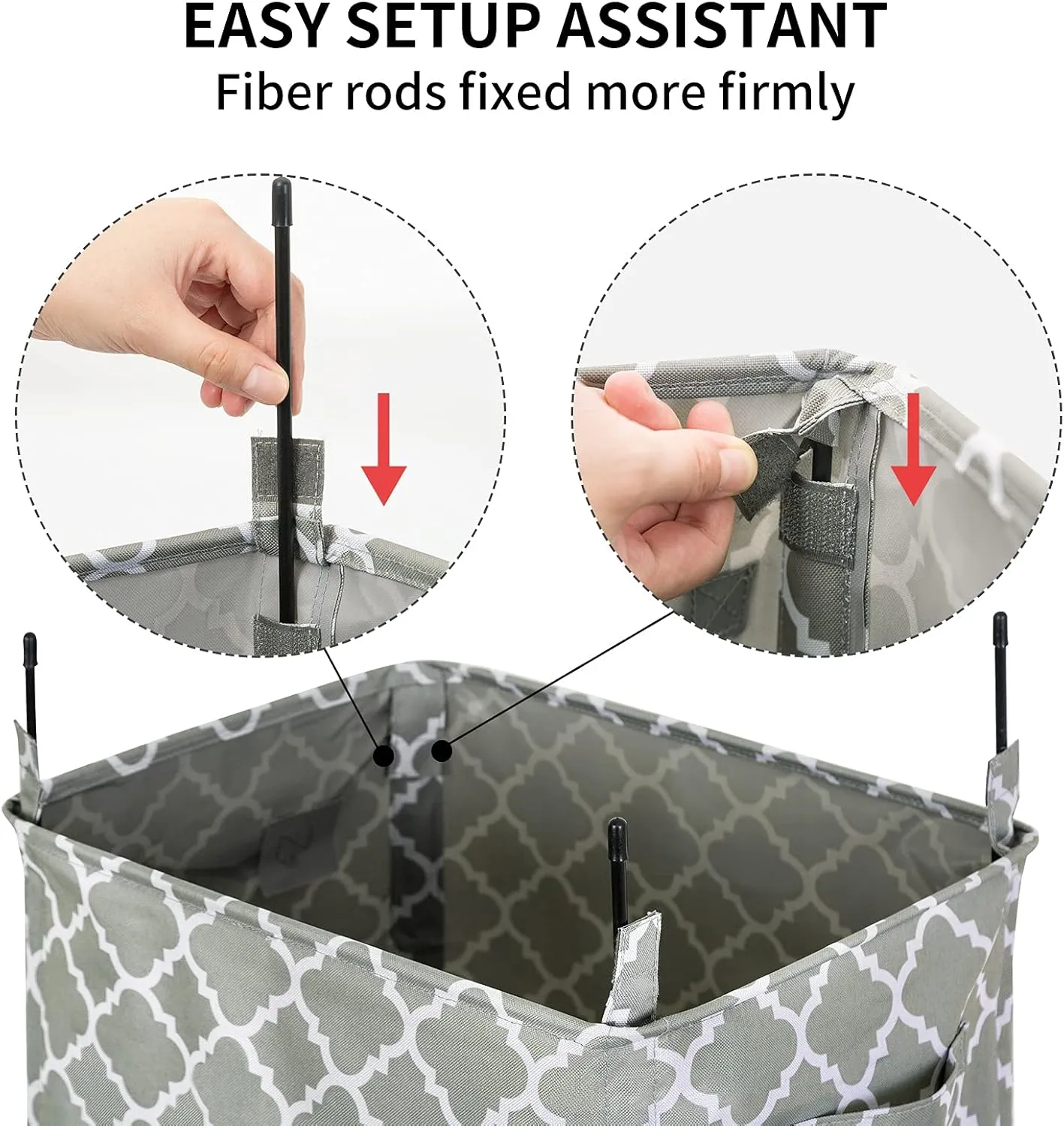 WOWLIVE Large Rolling Laundry Basket Wheels 90L Collapsible Tall Laundry Hamper Handle Foldable Dirty Clothing laundry storage organizer Fold up Rectangular Hampers for Laundry Dorm Room (Grey3)