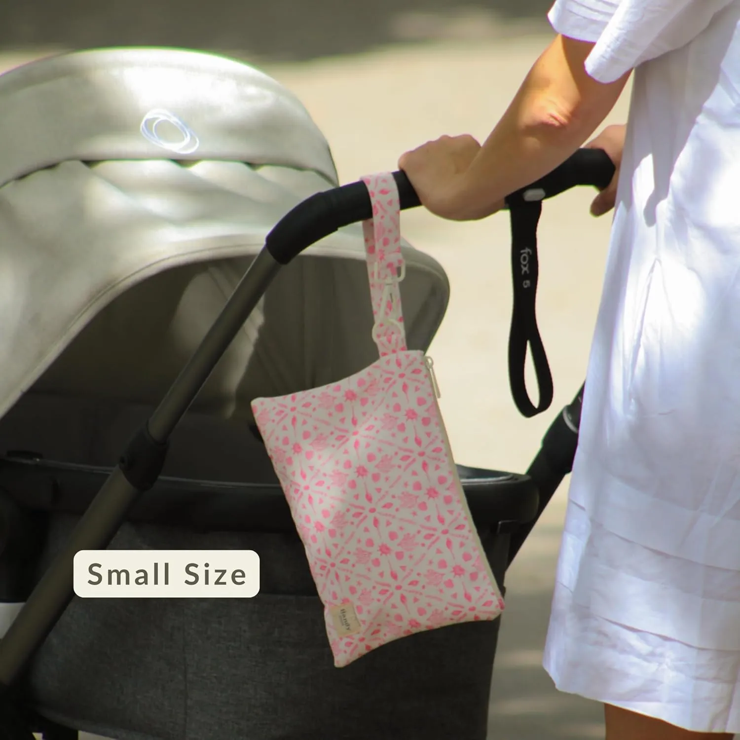 Wristlet Bag, Convenient Buckle Loop Strap, Ample Storage, Eco Fabric, Everyday Travel Vacation Accessory