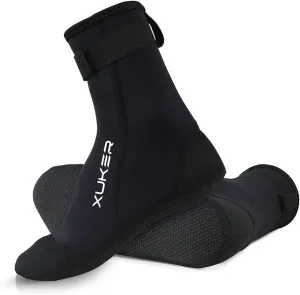XUKER Neoprene Water Socks 3mm, Sand Proof Beach Volleyball Socks Water Shoes Diving Boots for Outdoor Water Sports