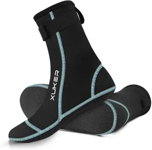 XUKER Neoprene Water Socks 3mm, Sand Proof Beach Volleyball Socks Water Shoes Diving Boots for Outdoor Water Sports