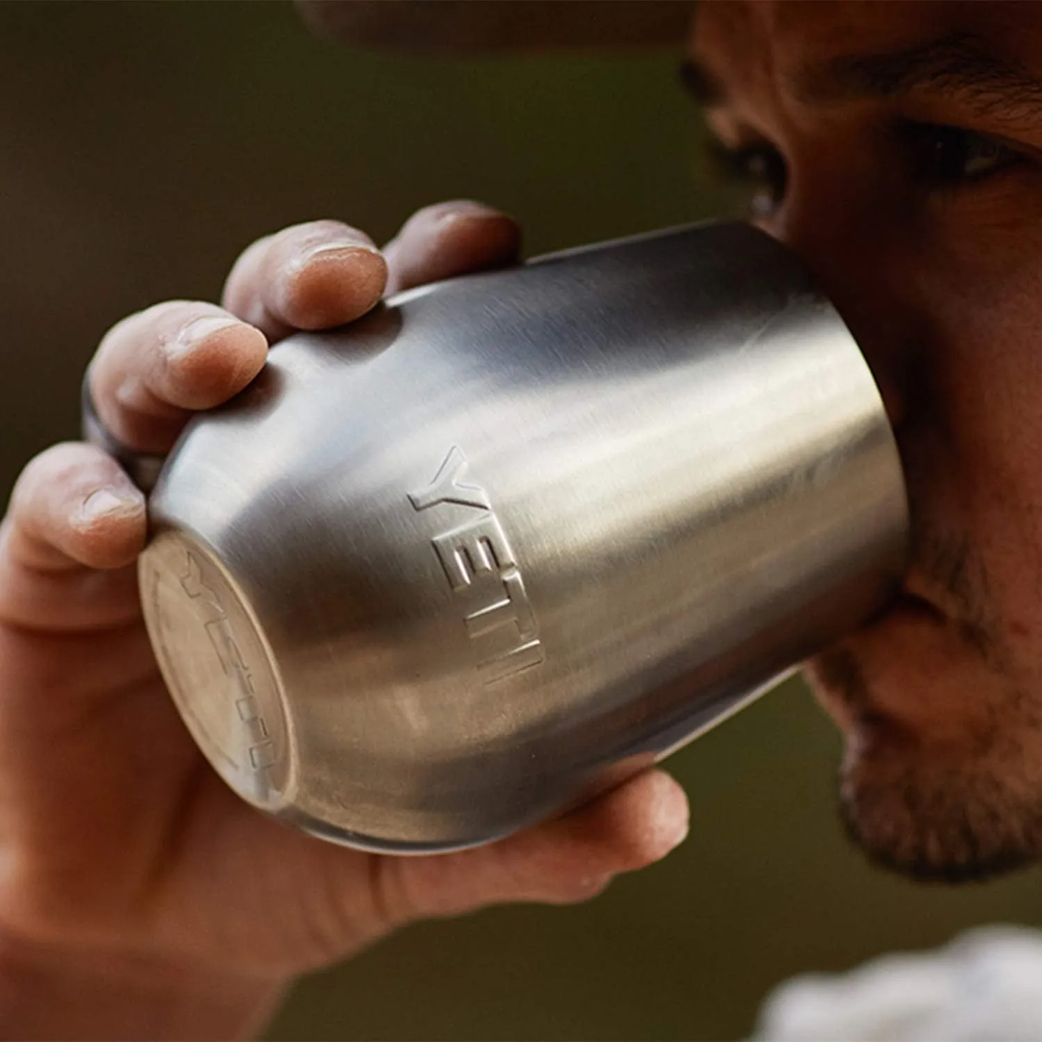 YETI Rambler 10 oz Wine Tumbler, Vacuum Insulated, Stainless Steel, NO LID