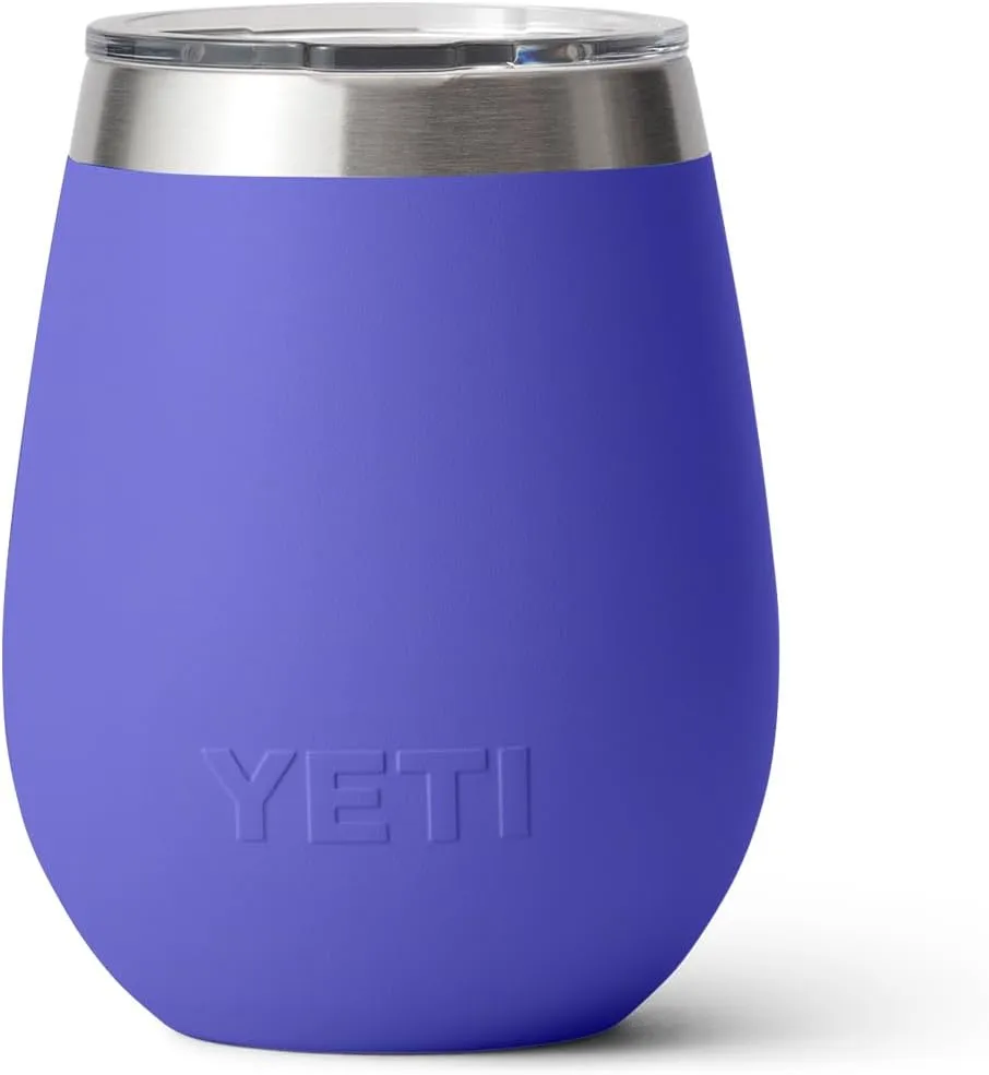 YETI Rambler 10 oz Wine Tumbler, Vacuum Insulated, Stainless Steel with MagSlider Lid