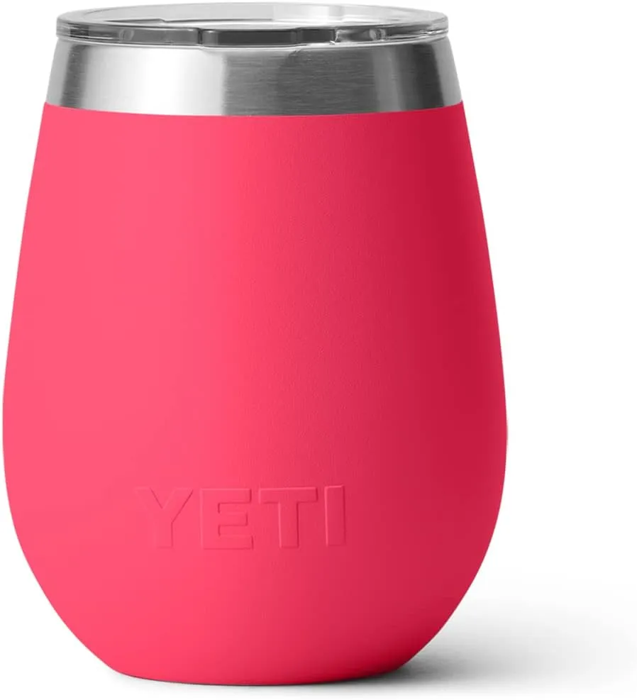 YETI Rambler 10 oz Wine Tumbler, Vacuum Insulated, Stainless Steel with MagSlider Lid