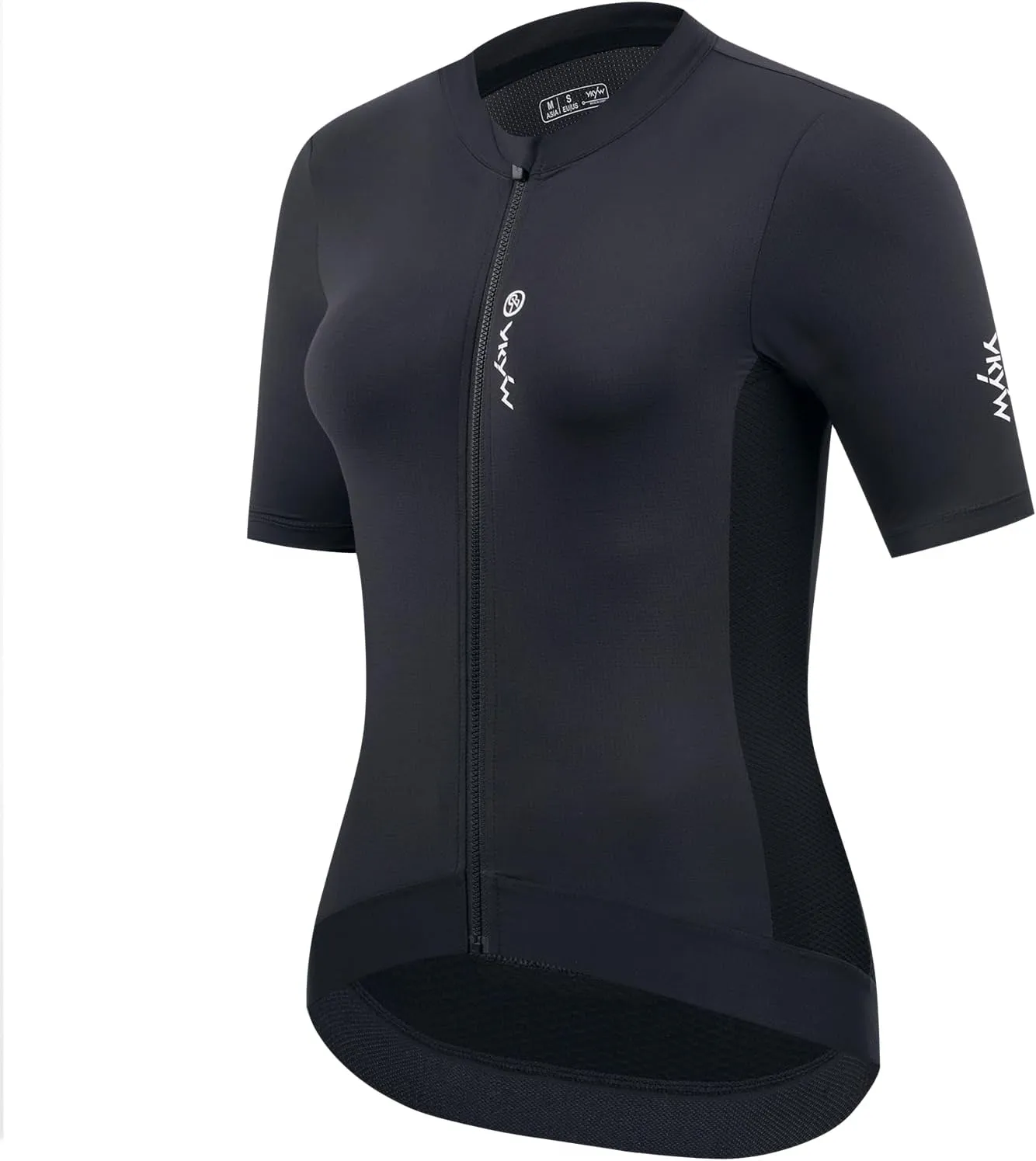 YKYWBIKE Cycling Jerseys Women Short Sleeve,Bike Shirts for Women Breathable Cycle Jersey with 4 Pockets
