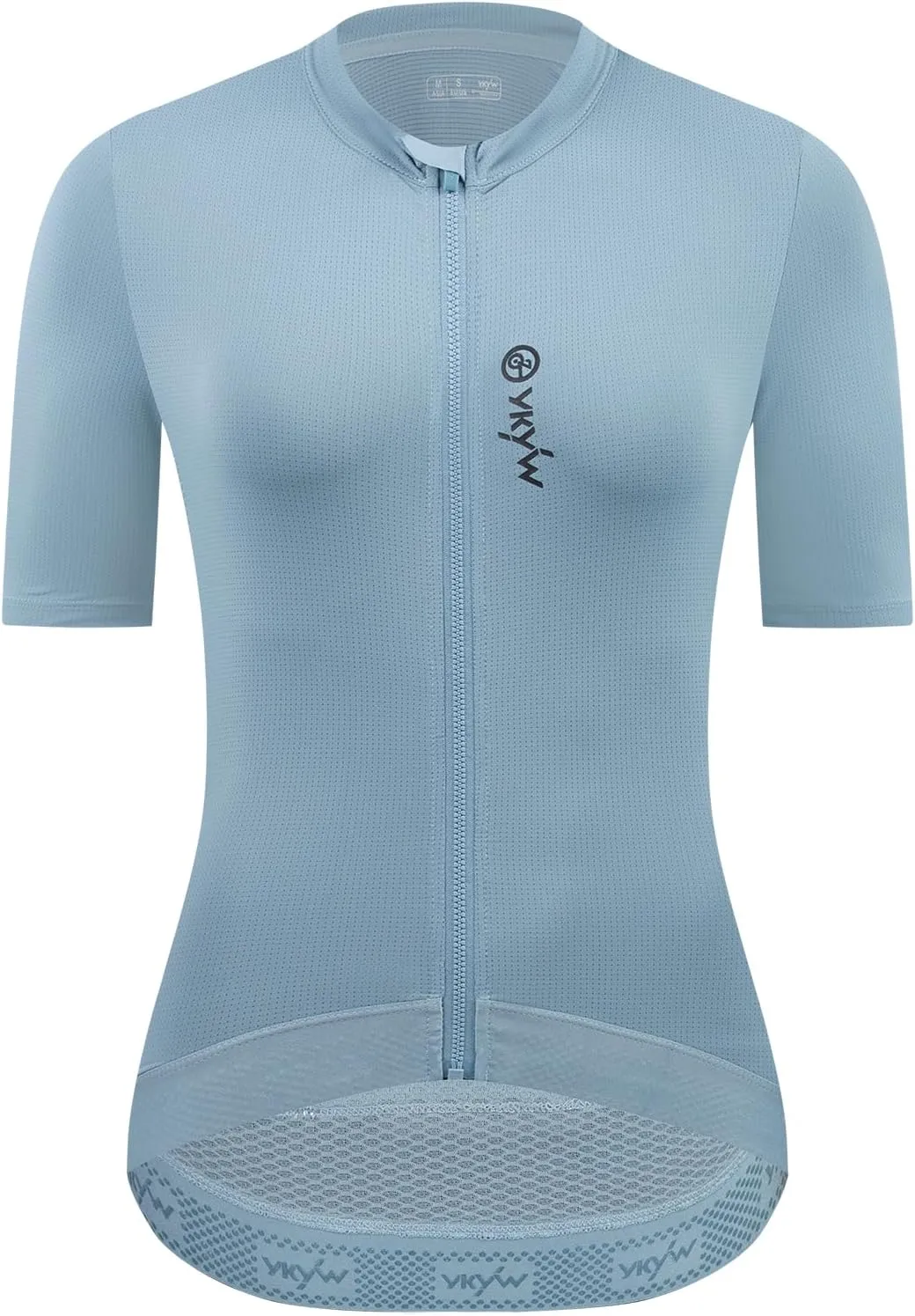 YKYWBIKE Cycling Jerseys Women Short Sleeve,Bike Shirts for Women Breathable Cycle Jersey with 4 Pockets