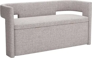 Zuo Papua Storage Bench Gray